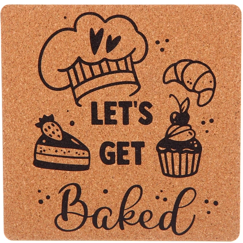 Подставка под горячее 15*15 см "Cuisine" Выпечка