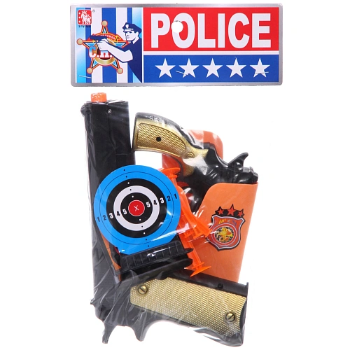 Набор полицейский Специальный агент - Именем закона!, 8 предметов, 3018 см, пакет_3