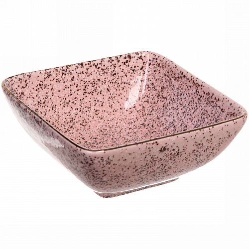 Салатник керамический 1100мл "Pink Stone" 15,8*15,8*6,5см
