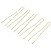 Шпильки для волос 40шт "Классика", цвет золото 6см