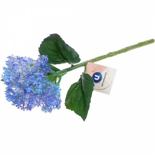 Искусственные цветы "Летняя фантазия" Гортензия 35см цвет синий