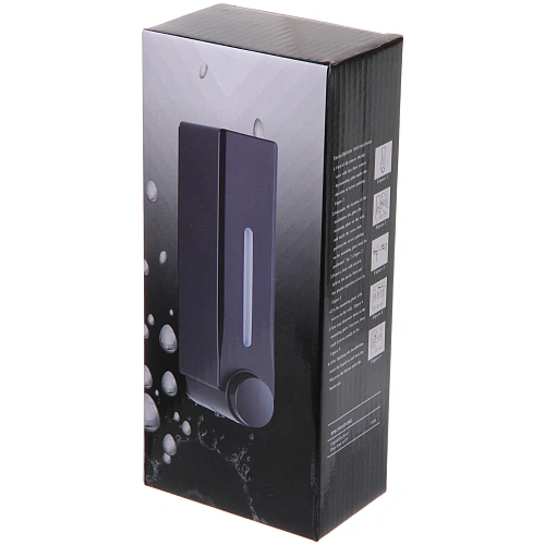 Дозатор для жидкого мыла настенный 300 мл серый DQ57G_10