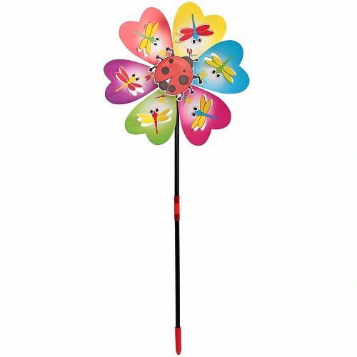 Ветрячок Летняя полянка d-22 см, 50 см, в ассортименте_8