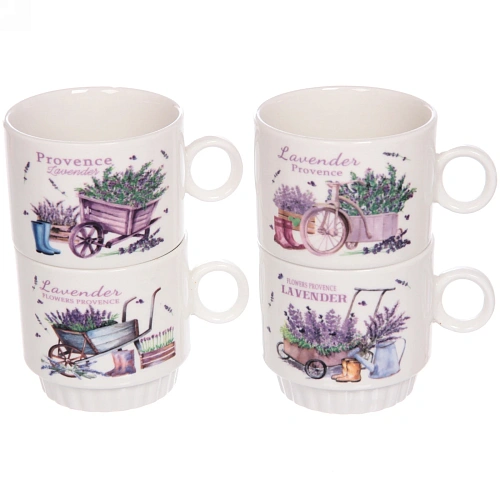 Набор кружек на стойке 280мл Прованс_5
