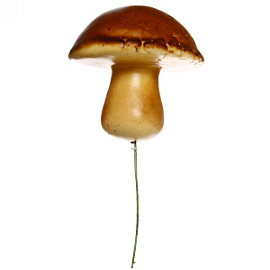 Фигура на спице "Гриб Боровик" 7*7 см (общая высота 14 см)