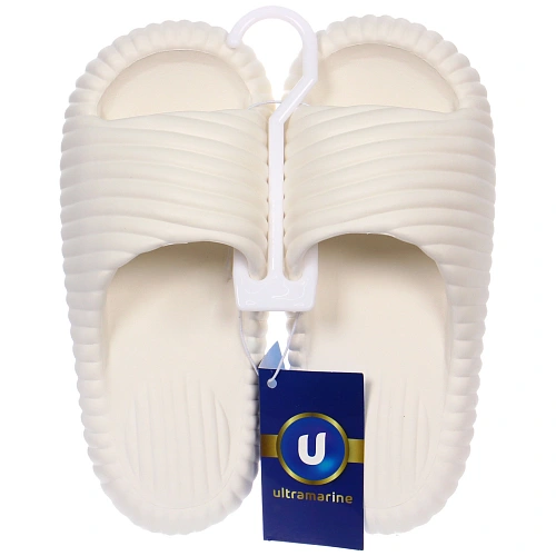 Шлепанцы женские ZEFIR, цвет белый, р-р 38-39_5