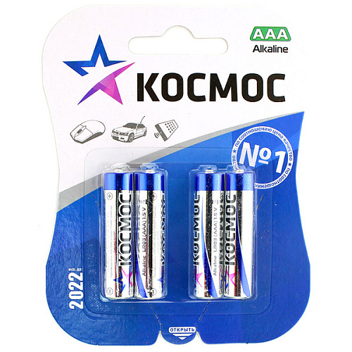 Батарейка LR 3 Космос 4xBL Classic (48/576)