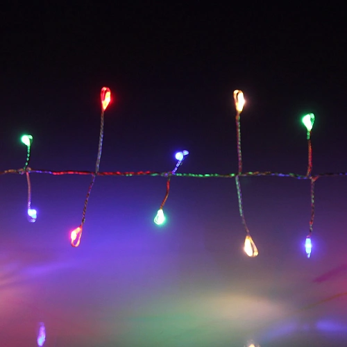 Гирлянда для дома 2,0 м 150 ламп LED  Мишура, Мультицвет_6