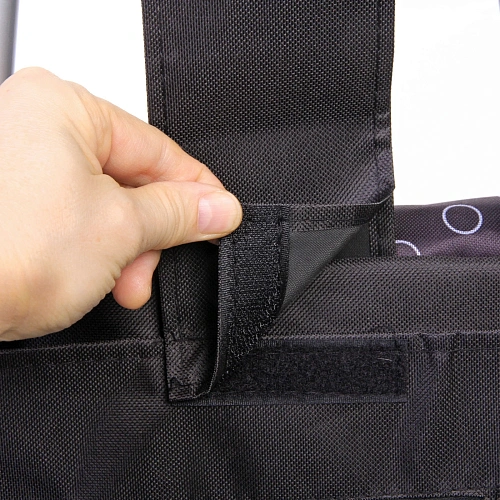 Тележка хозяйственная с сумкой (923327см, колеса 16см,грузоподъемность до 30 кг) черная DC308AG_11