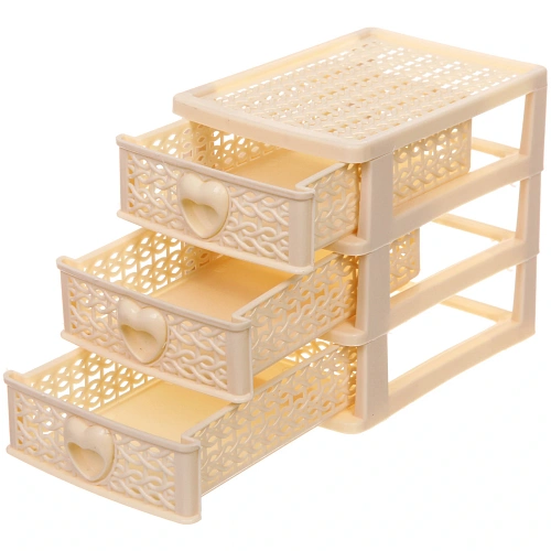 Комод малый ПАЛЕРМО, цвет бежевый, 3 отделения, 13911,5см_4