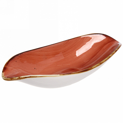 Салатник керамический "Corsica orange" 24*10*6см