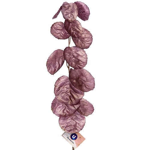 Искусственные цветы FLOWERS GLAMOUR 80см Ветка декоративная лиловая_7