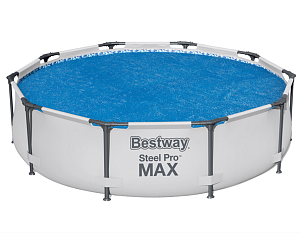 Чехол для круглых каркасных бассейнов 305 см с нагревающим эффектом Bestway (58241)