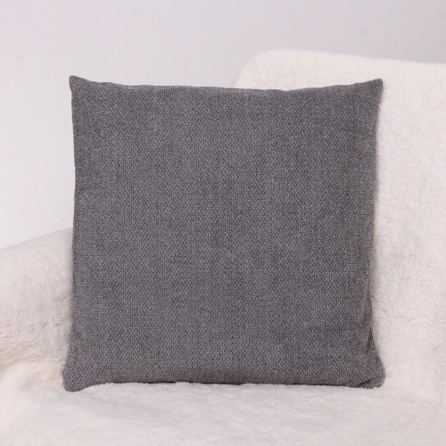 Чехол для декоративной подушки "ALMA", 43*43 см, цвет серый