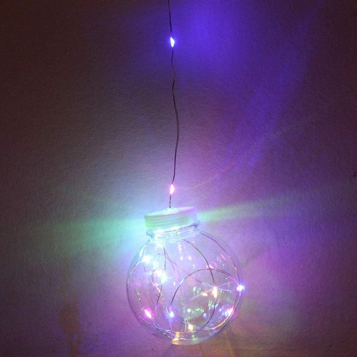 Гирлянда для дома БАХРОМА "Шар" ш2,5 м* в0,5/0,8м 200 ламп LED, d-8 см, 1 реж, IP-20, Мультицвет