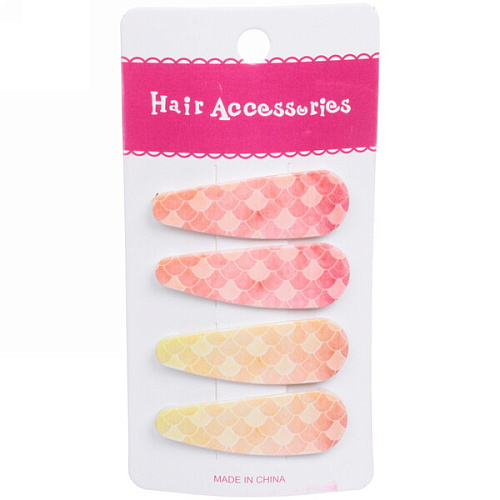 Зажимы для волос Collection School, принт русалка, 5,21,7см_5