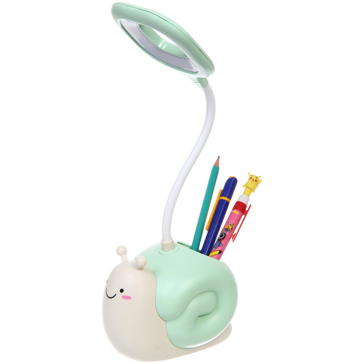 Настольная лампа "Sweet - Snail" LED, USB 0.6-4.2W 5V, Зеленый