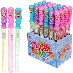 Мыльные пузыри "Русалка Адриэна", 37 см, 150 мл, цвет микс