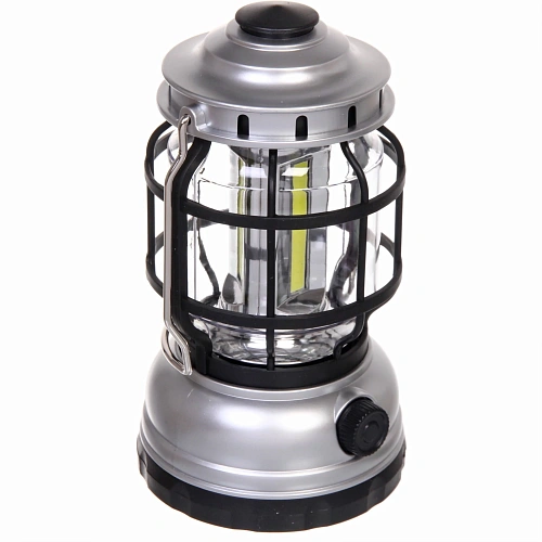 Фонарь туристический 1 режим, 3* COB, регулятор яркости 10*18см 3*АА 1990