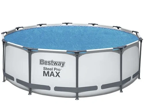 Чехол для круглых каркасных бассейнов 366 см с нагревающим эффектом Bestway (58242)