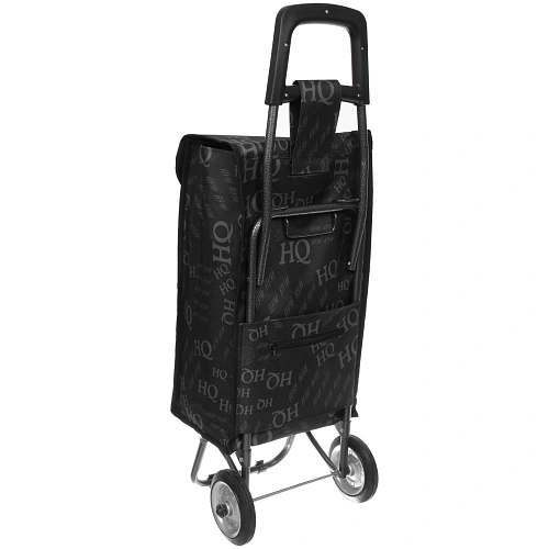 Тележка хозяйственная с сумкой (933326см, колеса 14 см, грузоподъемность до 25 кг) черная SYD-007_5