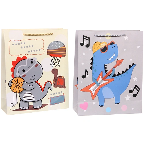 Пакет подарочный Весёлая игра 263210 см, микс_3