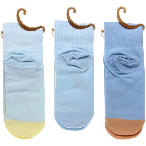 Носки женские ARTE - Велосипедист укороченные, с рисунком, микс_7