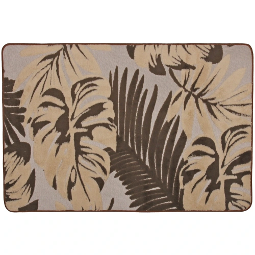 Коврик для ванной 80*120 "Тропики" бежевый