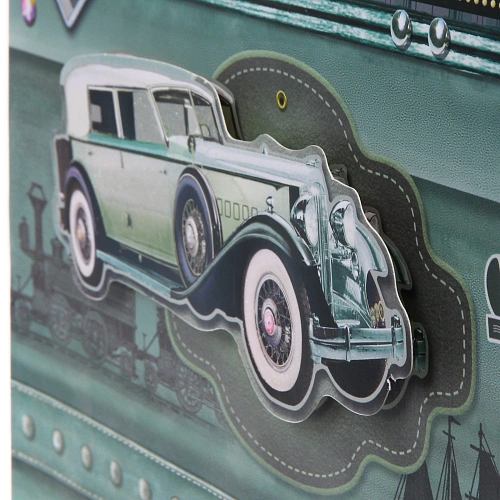 Пакет подарочный Винтаж 314212 см, микс_20