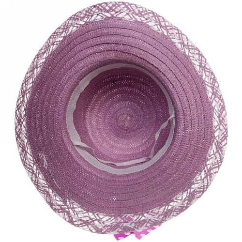 Шляпа женская с широкими полями TiraMiSu- Афина, микс  цветов, р58, ширина полей 10 см_30