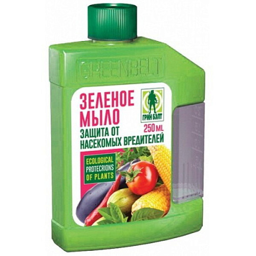 Средство от вредителей "Зеленое мыло" 250мл