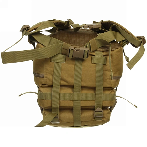 Рюкзак туристический 40л, цвет песочный,D3_4