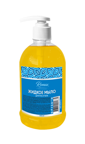 Мыло жидкое RoMaX дозатор 500мл