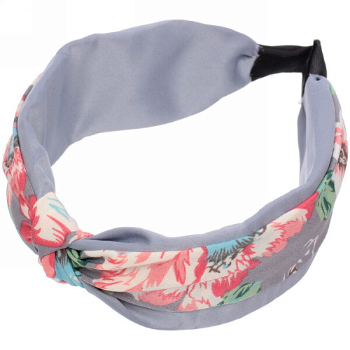 Ободок для волос Beauty Gallery - Pamela, ширина 5см, микс 6 цветов _3