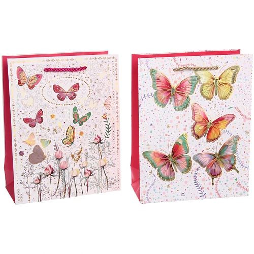 Пакет подарочный Бабочки 18238 см_3
