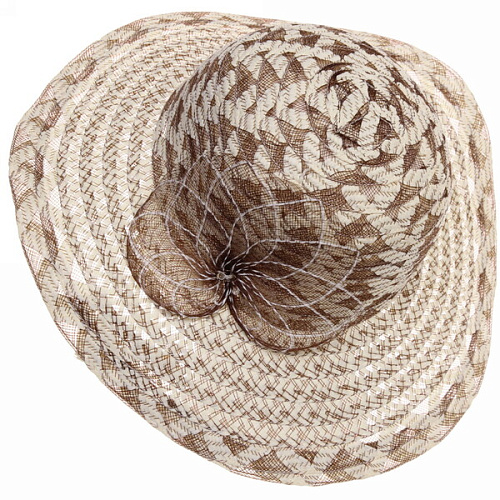 Шляпа женская с широкими полями TiraMiSu- Лорен, микс 4 цвета, р58, ширина полей 9 см_8