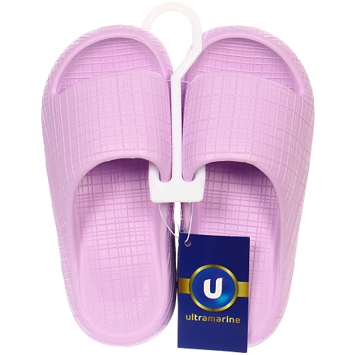 Шлепанцы женские AZHUR, цвет лавандовый, р-р 36-37_5