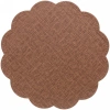 Салфетка плетеная 38см "Natural", коричневая