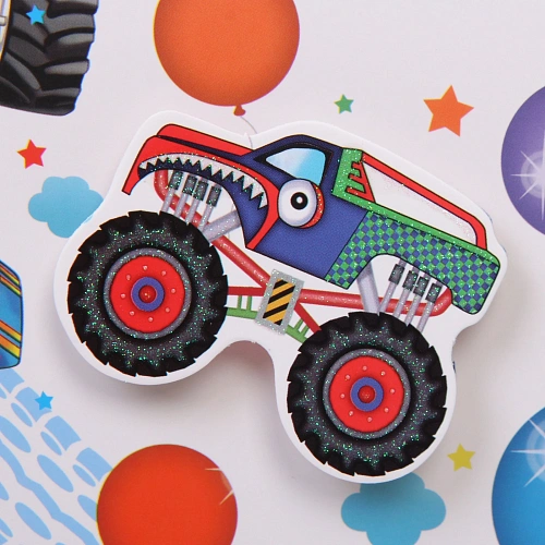 Пакет подарочный Машинки 18238 см, микс_20