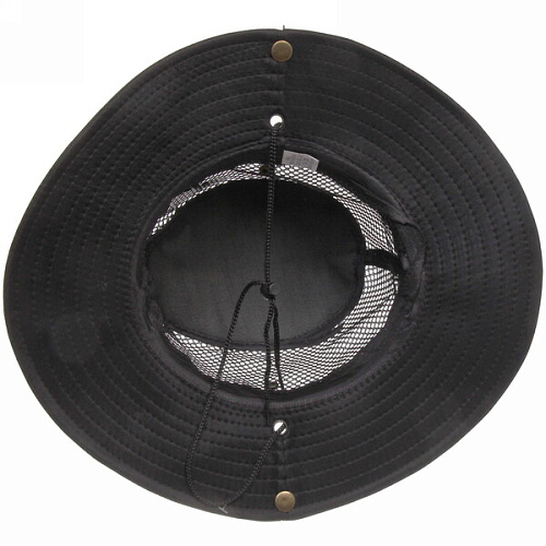 Шляпа мужская с клепками и сеткой Cowboy, микс 6 цветов, 58р, ширина полей 7,5см_8