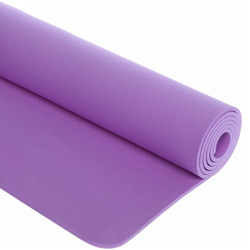 Коврик для йоги 6 мм 173х61 см Умиротворение EVA, фиолетовый_3