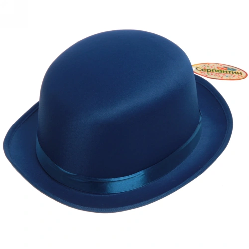 Шляпа карнавальная "Котелок", микс цветов