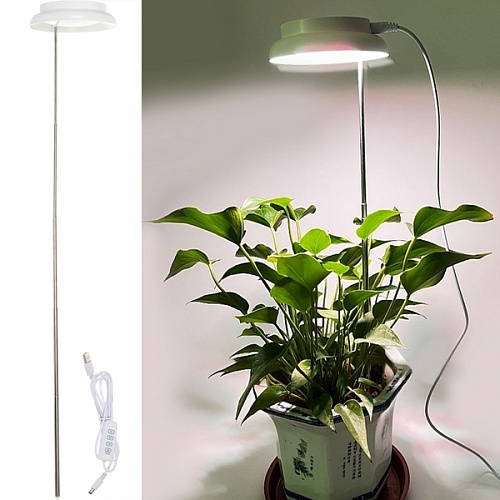 Светильник "ФИТО" для растений и рассады "LIFE" 13*4.5*17.5 см USB