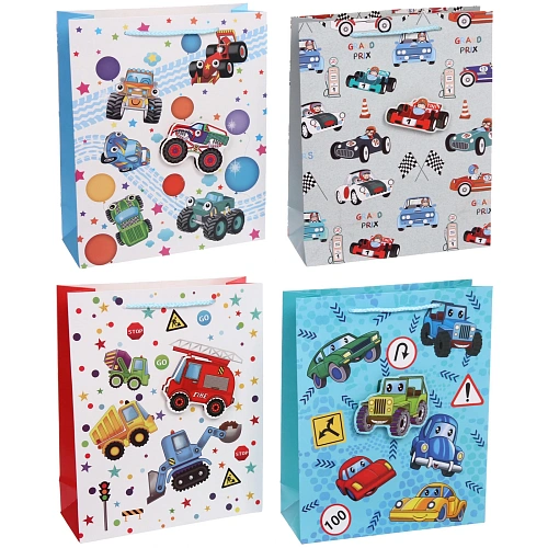 Пакет подарочный "Лучшему другу" 26*32*10 см