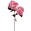 Искусственные цветы "FLOWERS MAGIC" 65см Гортензии 2 цветка розовые