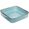 Форма для запекания керамическая "Tiffany Blue" 23*20,3*5см