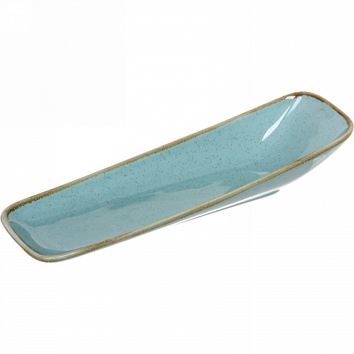 Тарелка керамическая "Tiffany Blue"сервировочная 30*9,5*5см