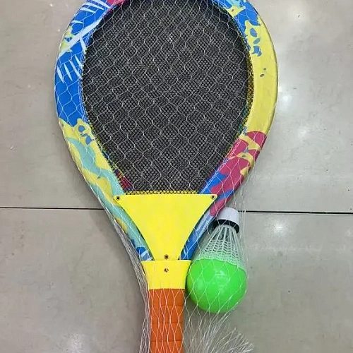 Теннис пляжный в наборе BT-9350B-1 2 ракетки 4524 см шарик волан_1