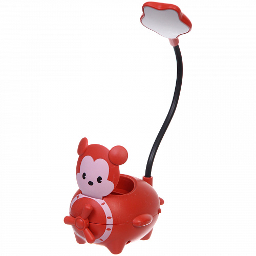 Настольная лампа "Sweet - Зверюшка" LED, USB 3w 5v, Красный
