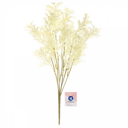 Искусственные цветы "Полевая фантазия" 40см цвет белый